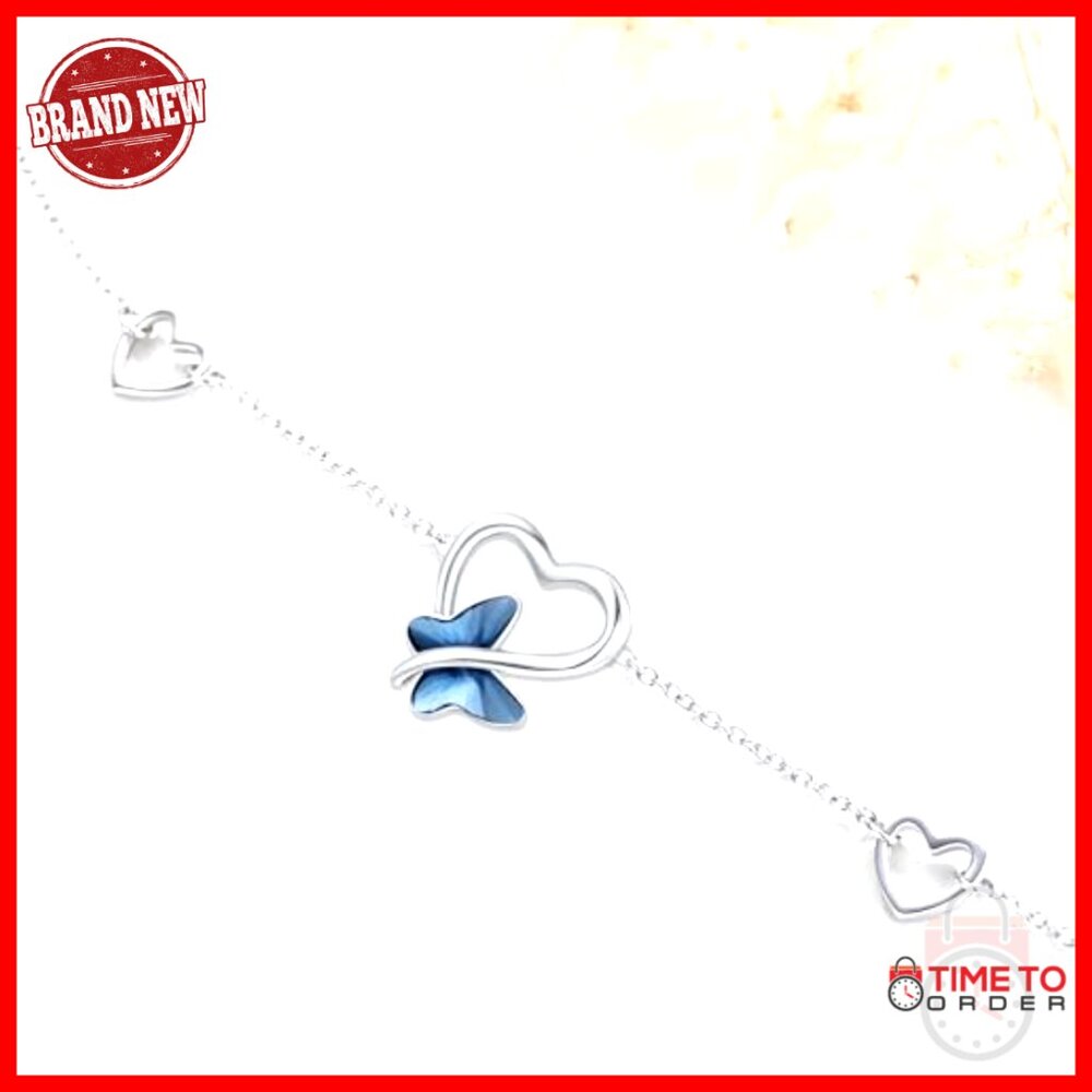 Sterling Silver Adjustable Celtic Moon Bracelet E… - image 2